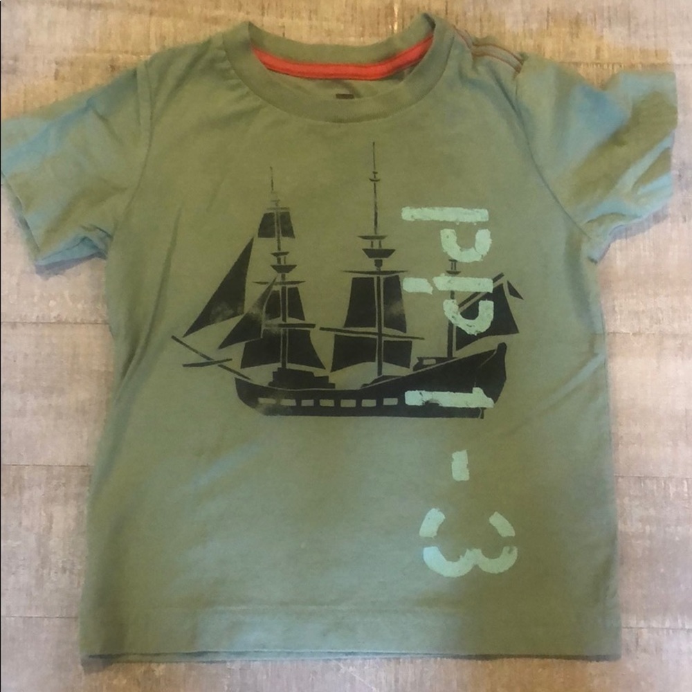 Tea Pirate Ship T Shirt